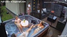 Ipcam - German Nudist Family Enjoys The Jacuzzi