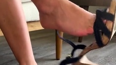 Foot Fetish jerk off Solo cyruz