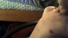 Skinny Twink's Big Cock Webcam Solo