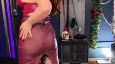 Great Big Boobs On Masturbating Redhead