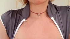 Amateur Webcam Cute Teen Plays Solo with Big Dildo