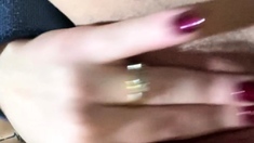 MASTURBATING in the grass outdoor AMATEUR