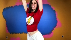 Brunette Solo Webcam Masturbation