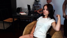 Close up Of Teen Masturbating