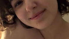 Hottest brunette solo webcam masturbation 2