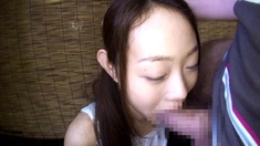 Small tit brunette in lingerie Alyssia