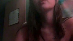 Amateur hottie solo masturbation