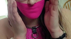 Amateur Webcam Cute Teen Plays Solo with Big Dildo