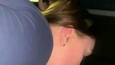Chubby amateur Milf toyed and blowjob with facial cumshot