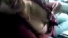 Asian Babe Gives Blowjob in a Car - Amateur Indonesian Video