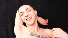 Hot gay men bareback fucking with nasty facials