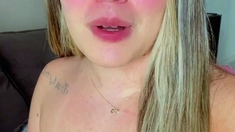 Amateur Blonde Teen Plays Solo with Toy Webcam Porn
