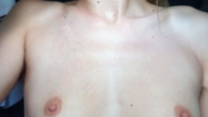 Small titted brunette amateur anal nailed at home