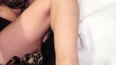 Exotic brunette hardcore foot fetish fuck