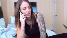Close up fuck girl in big cock