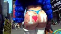 Big Titted Reality Tv Star Ass Fucked In Public