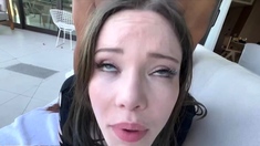 Big Ass Tattooed Brunette Loves Interracial Sex