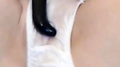 Amateur Squirts In Panties On Webcam