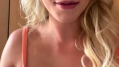 Big boobs milf masturbates with her dildo