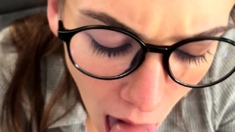 Povlife Sexy Brunette Katie King Pov Blowjob Sex