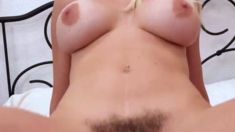 Pumpkin Smashing with Blonde Big Tits KENZIE TAYLOR for