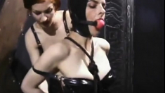 pleasing fetish anal actions with latex and bdsm