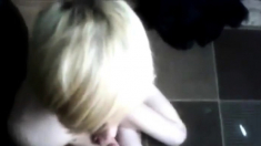 Cute Emo twink sucking cock