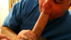 Daddy Blows A Big Cock