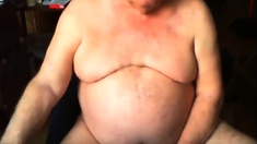 grandpa stroke on webcam